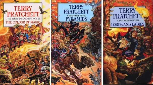 Terry Pratchett Josh Kirby covers