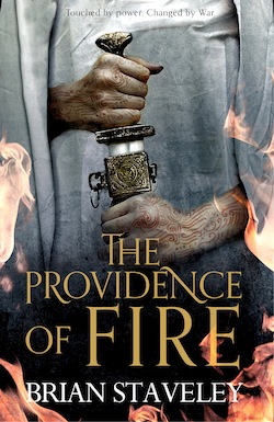 The Providence of Fire UK cover Brian Staveley