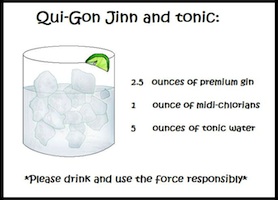 Qui-Gon Jinn and tonic