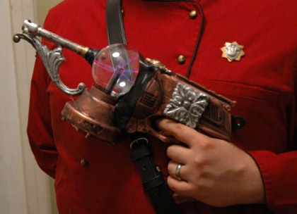 Building your own steampunk raygun