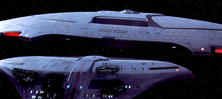 Star Trek TNG saucer separation