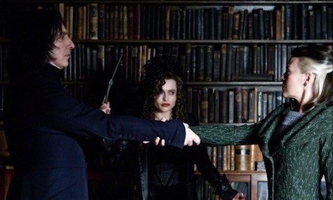 Severus Snape, Bellatrix Lestrange, Narcissa Malfoy, Half-Blood Prince