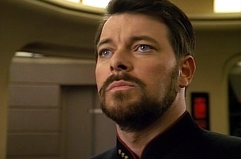 Star Trek: The Next Generation, The Best of Both Worlds, Riker