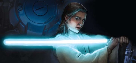 Star Wars Episode VII Leia lightsaber
