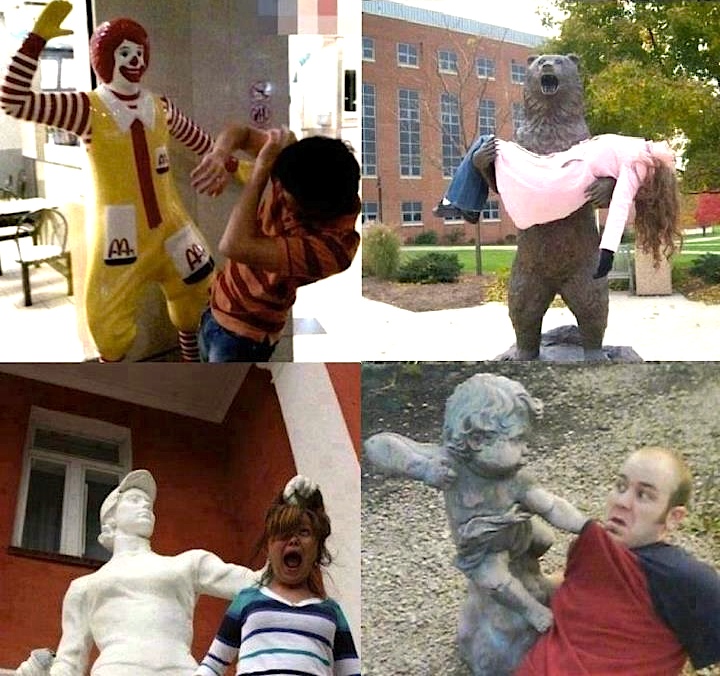 This is What Happens When Statues Come to Life