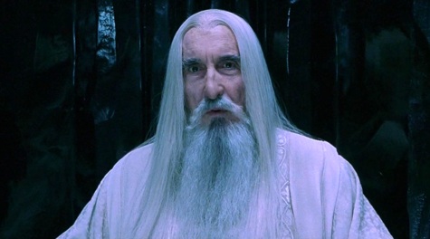 Villain Fashion, Lord of the Rings, Saruman, Christopher Lee