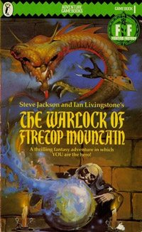 The Warlock of Firetop Mountain book