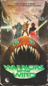 VHS Covers Warriors of the Wind Robert Lamb