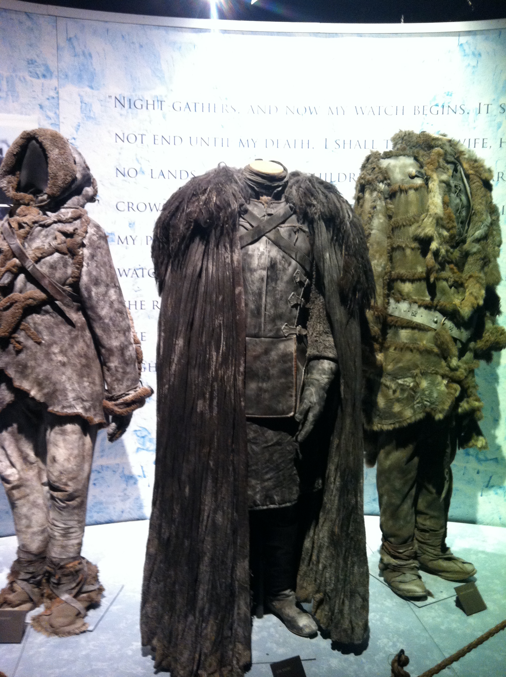 Game of Thrones exhibit NYC