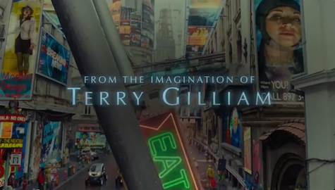 The Zero Theorem trailer Terry Gilliam Christoph Waltz Tilda Swinton very cool creepy