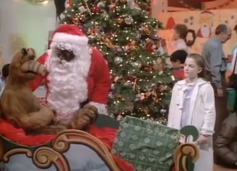 Alf, Santa, and Tiffany