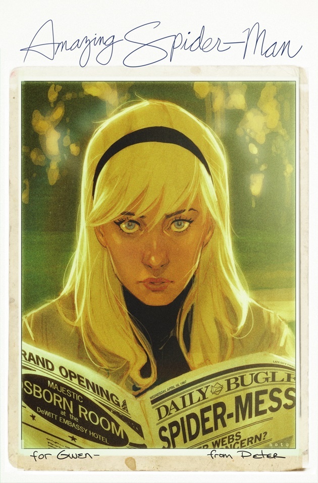 Phil Noto Marvel variant covers February 2015