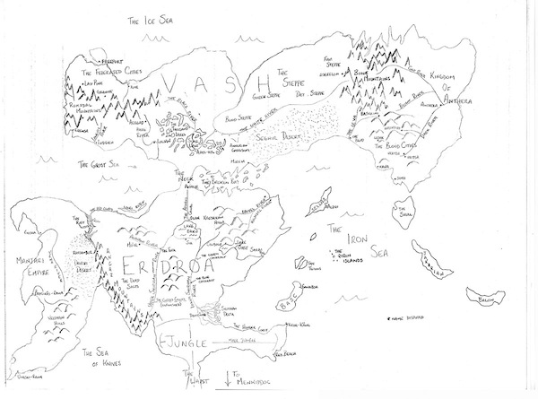 Isaac Stewart Emperor's Blades map