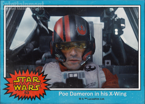 Star Wars: The Force Awakens character names Poe Dameron Oscar Isaac X-wing
