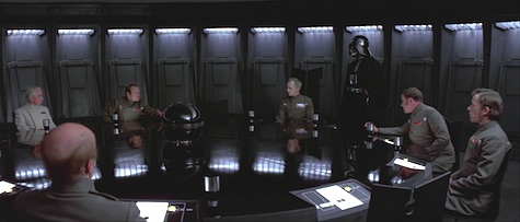 Star Wars, A New Hope, Imperial officers, Darth Vader, Grand Moff Tarkin