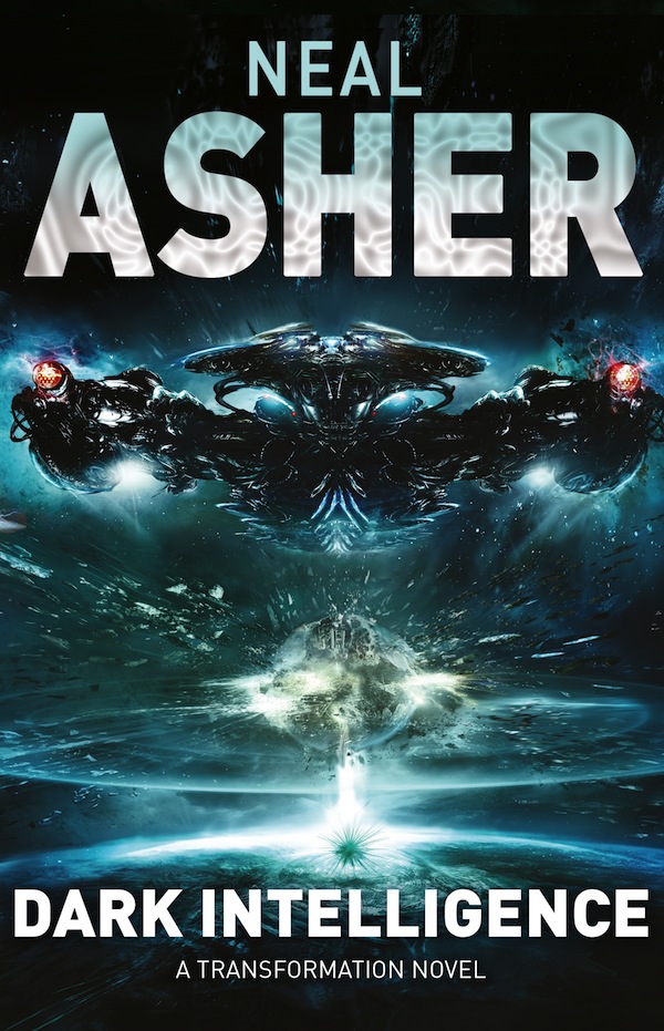 Neal Asher Dark Intelligence UK cover
