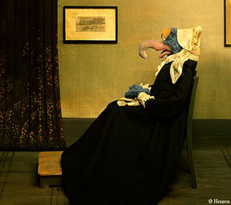Historical art redone with science fiction figures