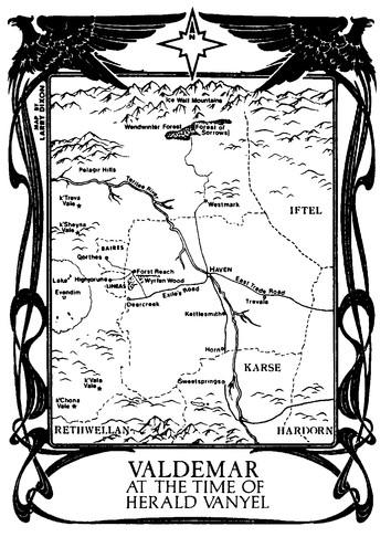 Valdemar Map Vanyel