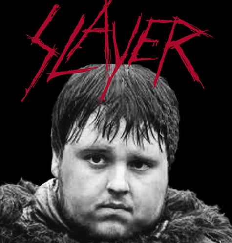 Sam Tarly Slayer Game of Thrones