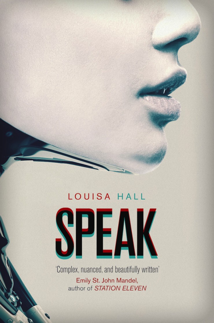 cover reveal Speak Louisa Hall Orbit Books