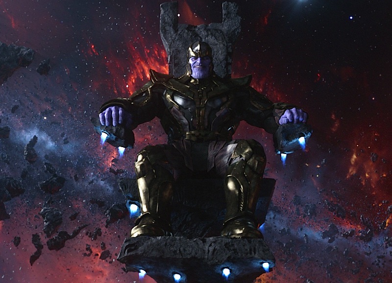 Thanos, Giant Space-Chair, Guardians of the Galaxy