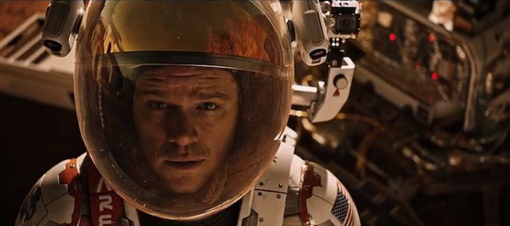 The Martian trailer Matt Damon Andy Weir