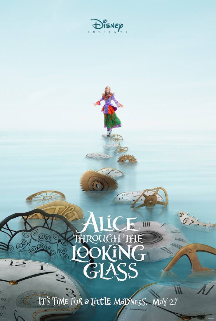 Alice Through the Looking Glass poster Disney D23 Expo