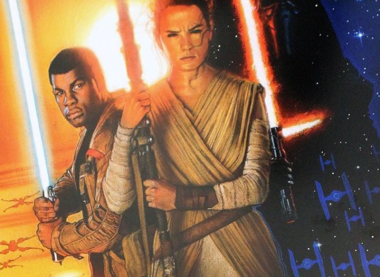 Drew Struzan poster Star Wars: The Force Awakens D23 Expo