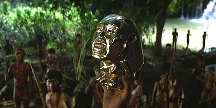 Belloq Presents the Idol in Raiders of the Lost Ark