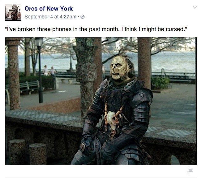 Orcs of New York by Harry Aspinwall