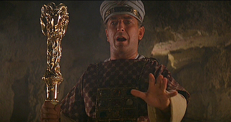Belloq as Priest in Raider of the Lost Ark