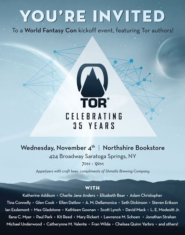 World Fantasy Convention 2015 Tor Books authors event