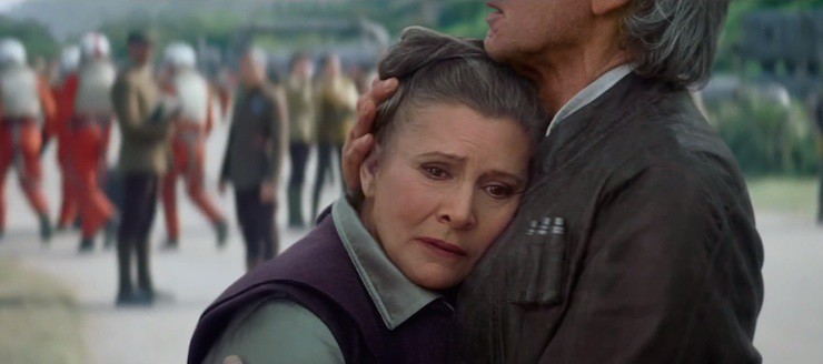 Star Wars, The Force Awakens, Episode VII, Leia, Han Solo