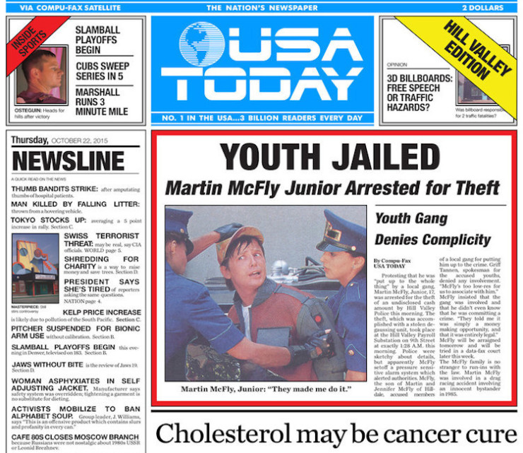 USA Today Back to the Future Edited