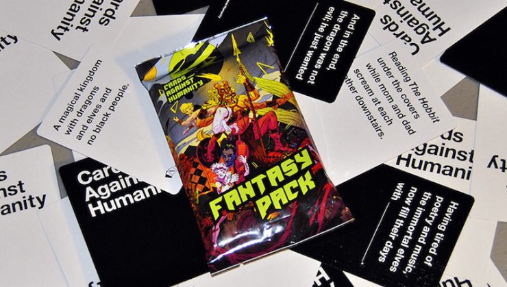Cards Against Humanity fantasy pack Patrick Rothfuss Neil Gaiman