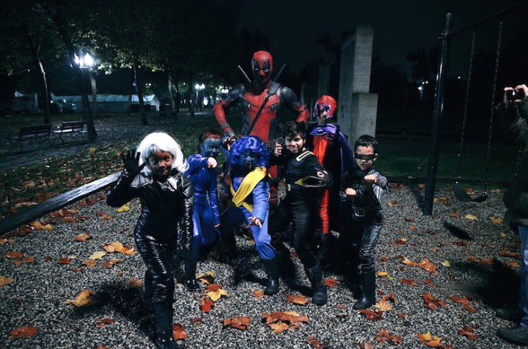 Deadpool tiny X-Men Halloween Ryan Reynolds