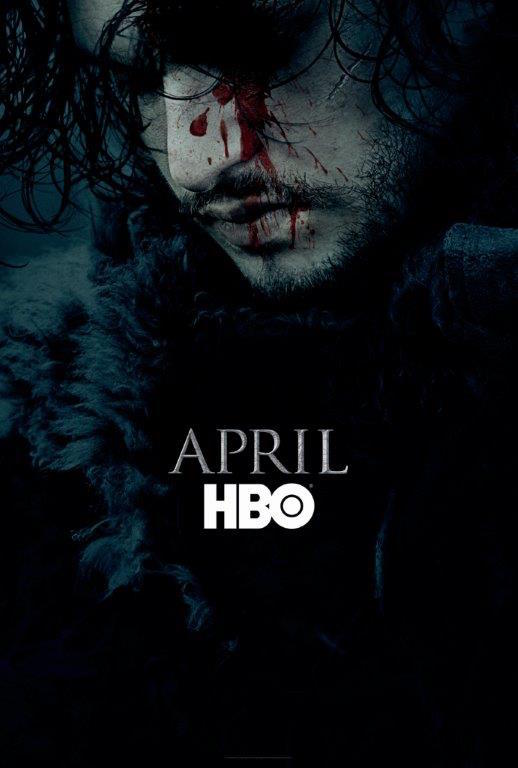 HBO Game of Thrones season 6 poster Jon Snow