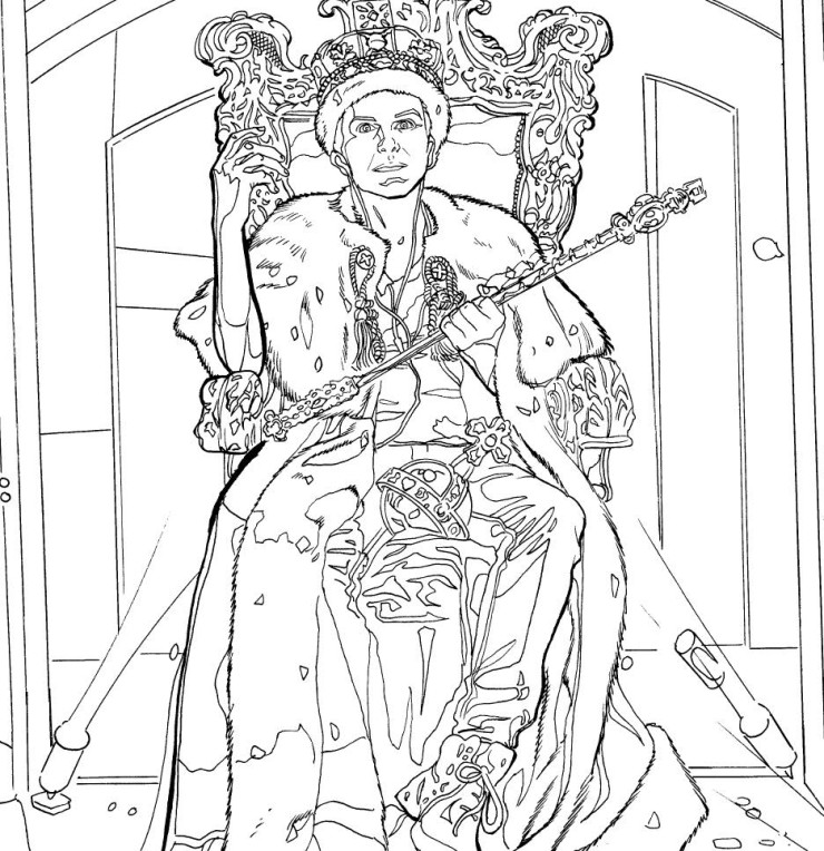 Sherlock: The Mind Palace coloring book pages
