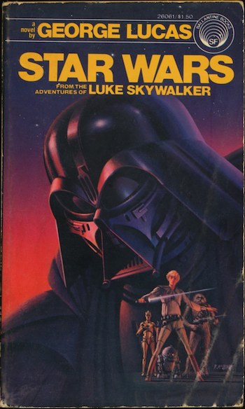 Star Wars novelization cover, Ralph McQuarrie