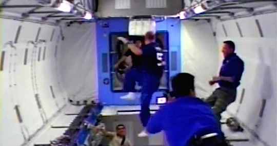 ISS Kibo module dance