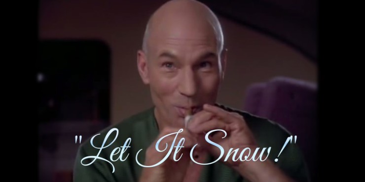 Captain Picard Let It Snow Make It So