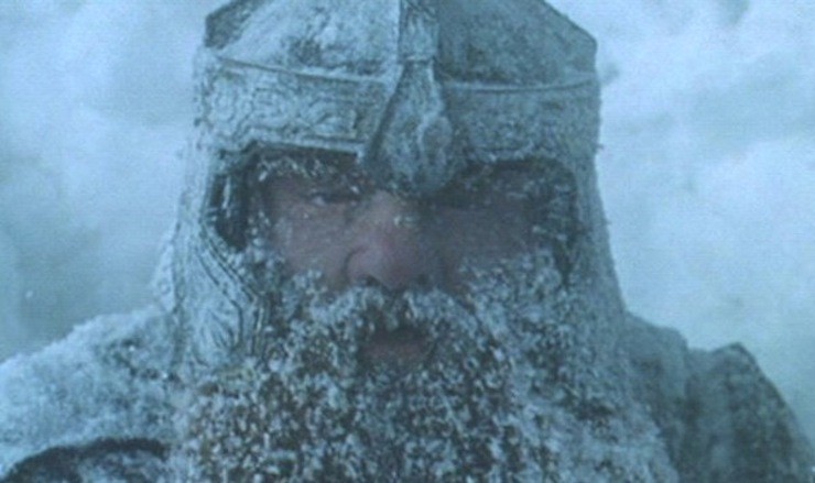 Gimli in the Snow