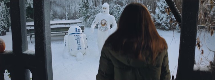 Star Wars German Christmas ad