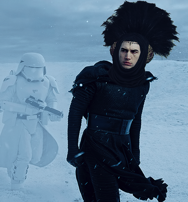 Kylo Ren and his Hair