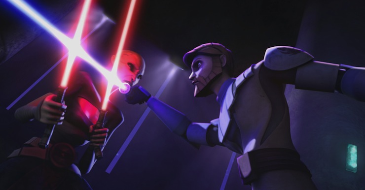 Obi-Wan Kenobi, Asajj Ventress, Clone Wars