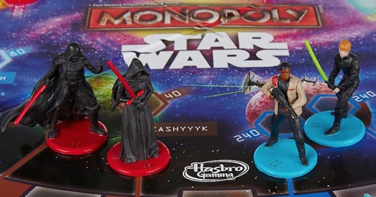 Star Wars Monopoly #WheresRey The Force Awakens wtf Hasbro