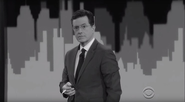 Stephen Colbert does The Twilight Zone