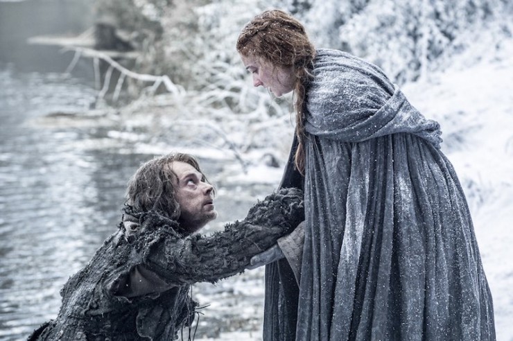 Game of Thrones season 6 photos Sansa Stark Theon Greyjoy
