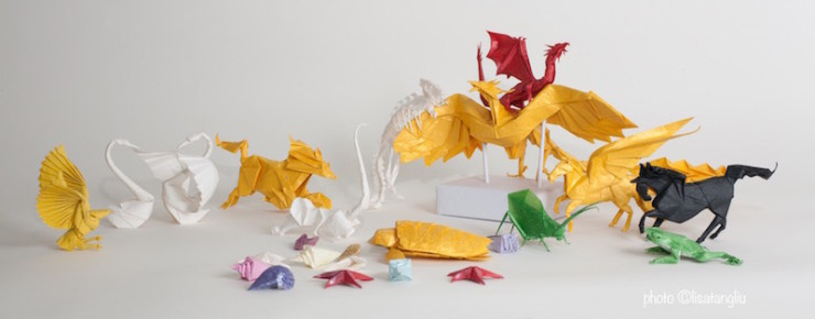Ken Liu paper-folding origami mathematics