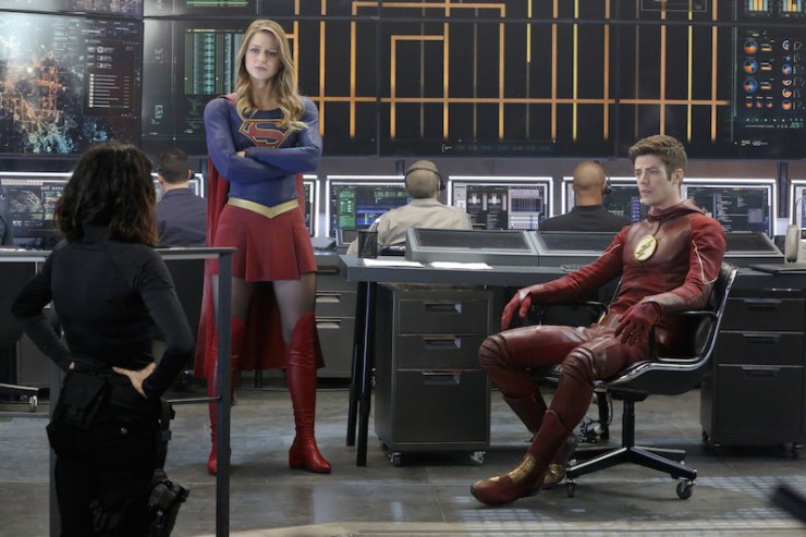 Supergirl 1x18 Worlds Finest The Flash crossover